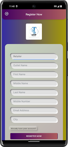 TezPay: Digital Payment Wallet Screen 2