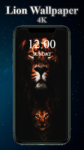 Android application Lion Wallpaper Aesthetic 2024 screenshort
