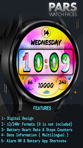 Android application Pars Color Palette screenshort