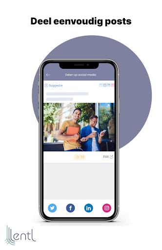 Lentl Social Screen 2