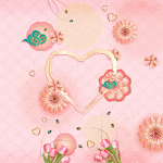 Cover Image of ดาวน์โหลด Glossy Love Flower - Wallpaper  APK