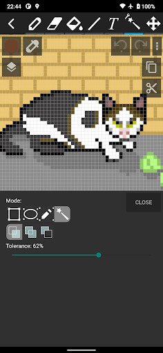 Screenshot of Pixel Motion