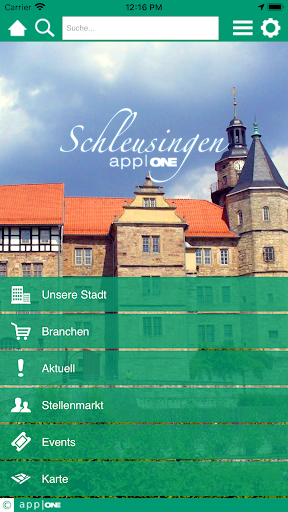 Android application Schleusingen app|ONE screenshort