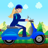 Miss Barbie Scooter Racer icon