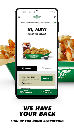 Wingstop screenshot 2