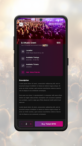 Android application Way De Party Dey screenshort