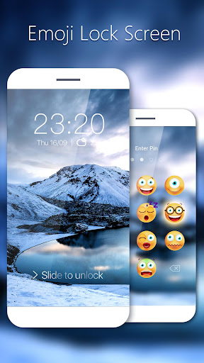 Android application Emoji Lock Screen screenshort