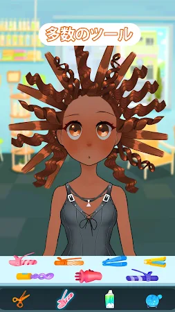 Game screenshot ヘアサロン ファッション & 化粧-子供向けサロンゲーム hack