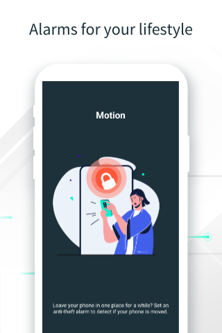 Padlock Anti-theft Phone Alarm Screen 2