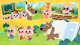 Game screenshot 童話ストーリーゲーム! ベビー豚三兄弟 mod apk