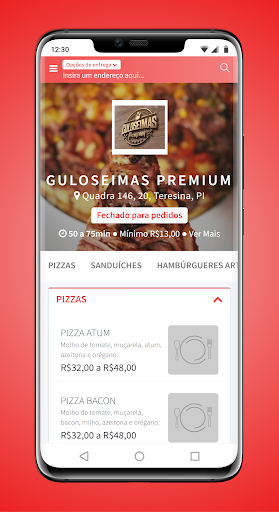 Android application Guloseimas Premium screenshort