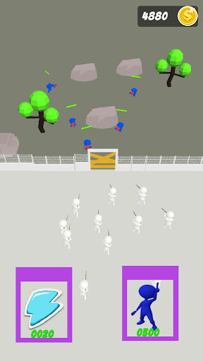 Android application Walking Bull screenshort