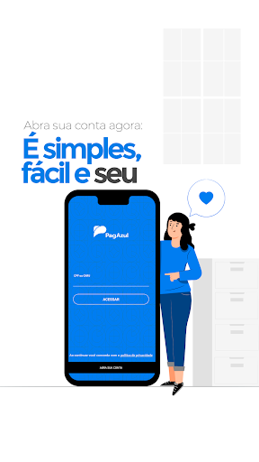 Android application Pag Azul screenshort