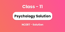 Class 11 Psychology Solutions APK