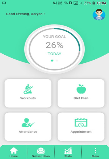 Android application Crux Life screenshort