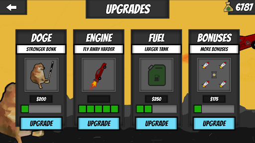 Android application Carjet: The Cheems Bonk Game screenshort