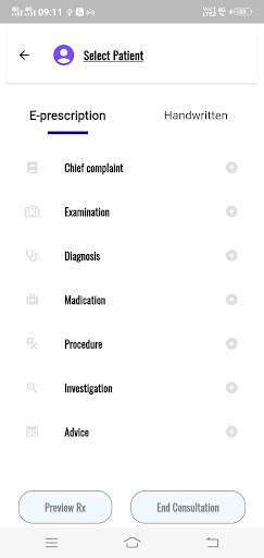 Prescription Screen 3
