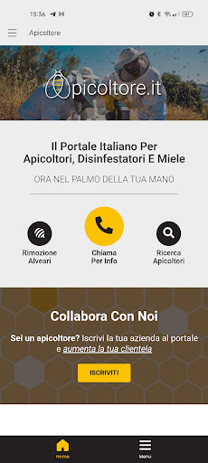 Android application Apicoltore - Portale Italiano screenshort