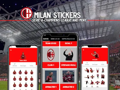 Milan is Red - Ac Milan - Sticker