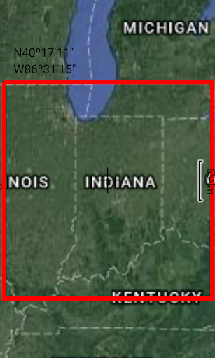 Screenshot of Indiana Lakes GPS Charts