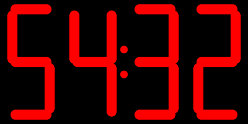 Android application Sean's Big Timer screenshort