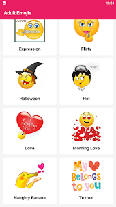Adult Emojis 18+: Flirty