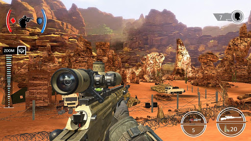 Télécharger Mountain Sniper Shooting: 3D FPS APK MOD (Astuce) screenshots 3