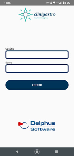 Android application Agenda Clinigastro screenshort