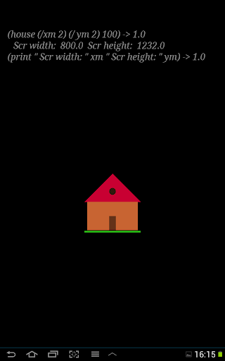 Android application AndrLisp screenshort