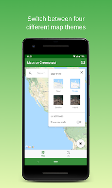 Chromecastの地図| TVテレビ用のマップアプリのおすすめ画像5
