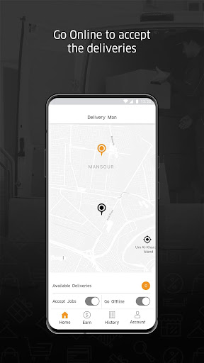 Go Delivery Screen 2