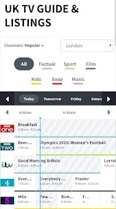 UK TV Guide Mod Apk 6.3.11 [Unlocked] 2