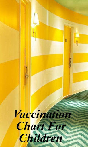 Android application Vaccination Chart For Children screenshort