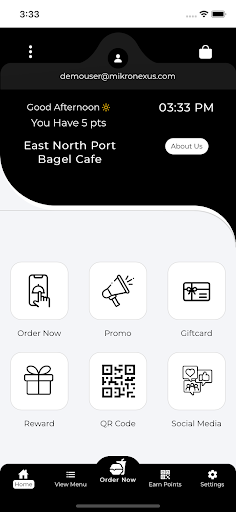 Android application East Northport Bagel screenshort