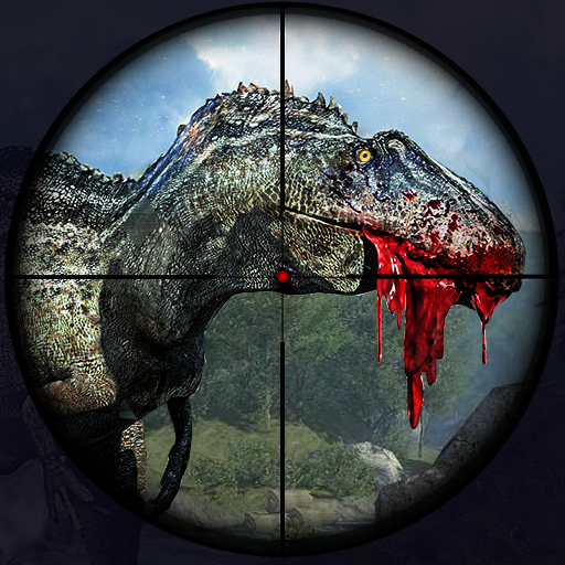 Real Dino Hunting Zoo Games  Icon