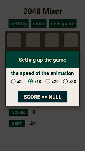 2048 Mixer Screen 2