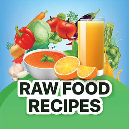 Raw Food Recipes App logo