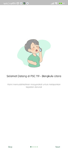 Android application PSC 119 - Bengkulu Utara screenshort