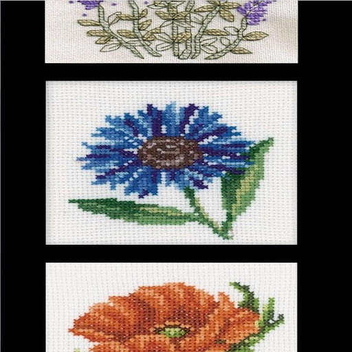 Cross Stitch Flowers
