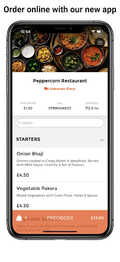 Peppercorn Restaurant Screen 2