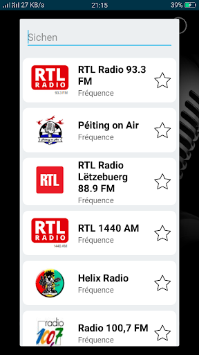 Android application Radio Luxembourg screenshort