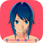 Anime Girl Pose 3D  Icon
