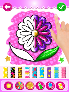 Captura de Pantalla 10 Colorear flores y dibujar para android