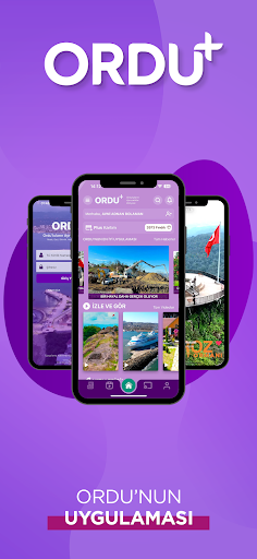 Android application ORDU+ screenshort