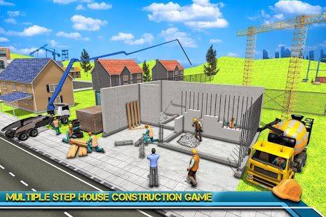 Modern Home Design & House Construction Games 3D screenshots 1