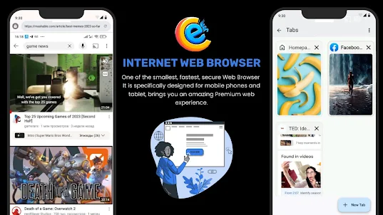IE Browser: Fast & Secure