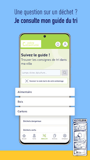 Mon service déchets (BETA) Screen 3