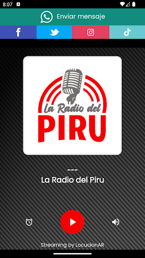 Android application La Radio del Piru screenshort