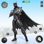 Cover Image of ดาวน์โหลด Flying Bat Superhero Man Games  APK