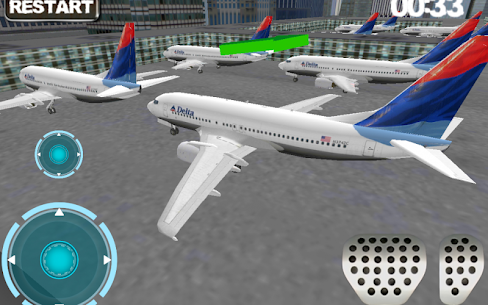 Airport 3D airplane parking For PC installation